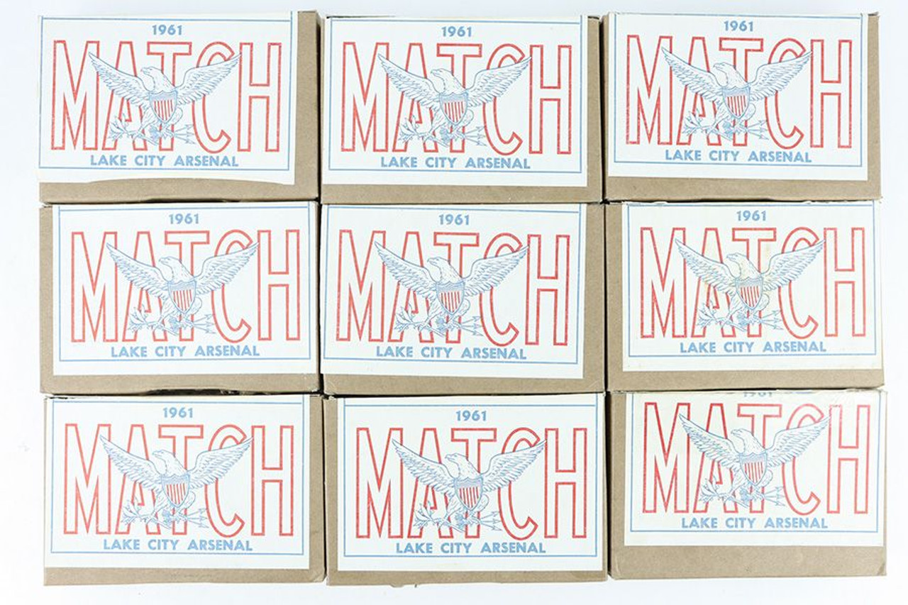 1961 .30-06 Match Ammo: 180 Rounds - 1