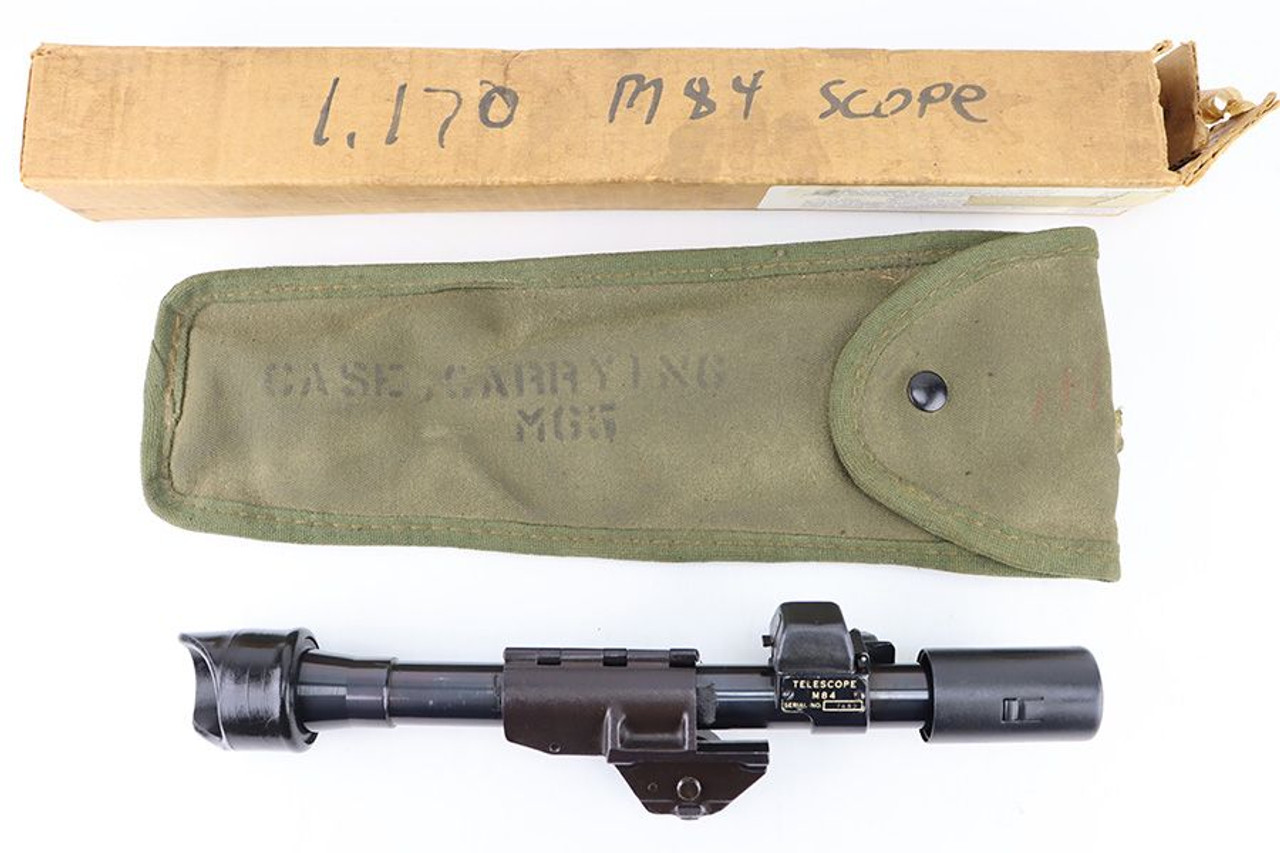 M84 Scope with Canvas Case & Shipping Box - 1