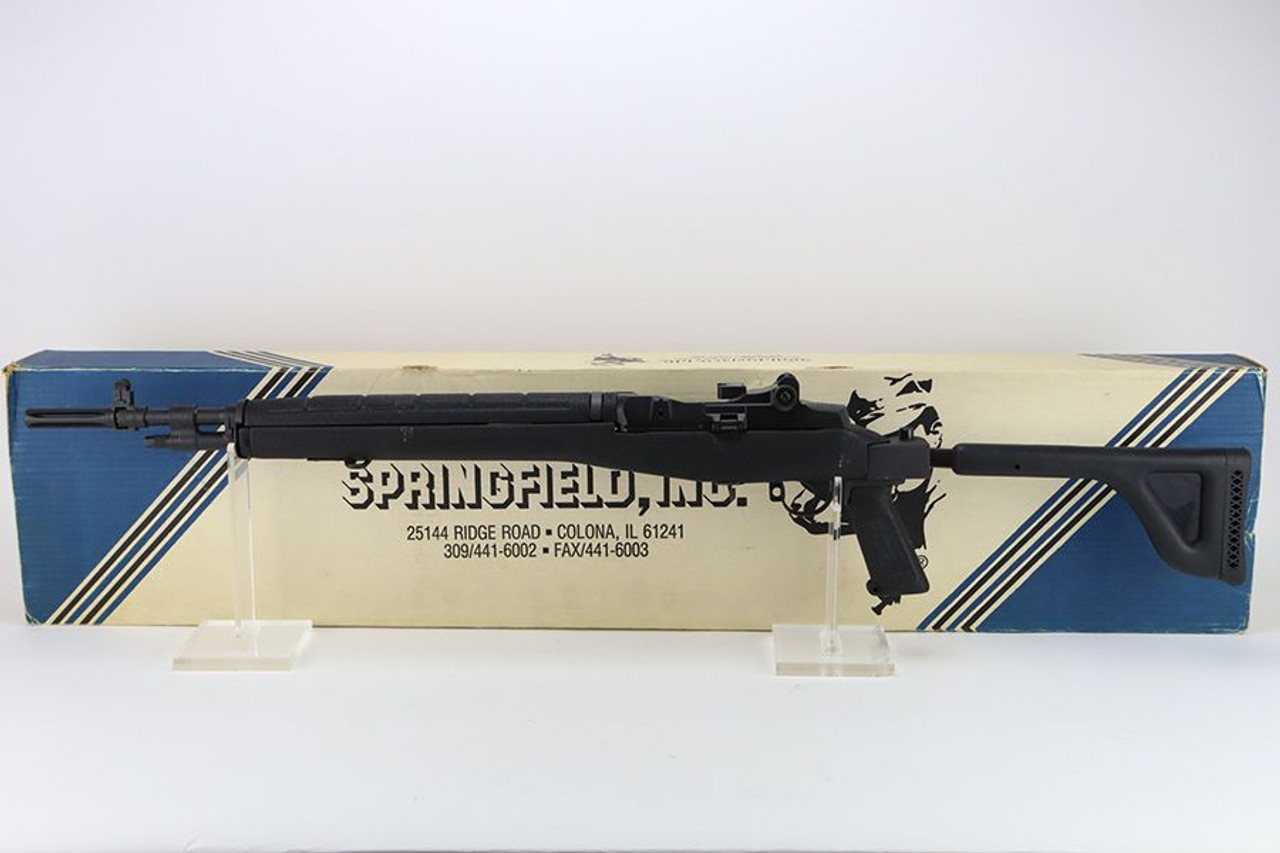 Pre-Ban Springfield M1A Bush Rifle w/ Folding stock - 1