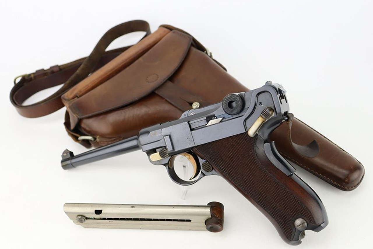 Minty Swiss Bern 1906/24 Luger Rig - 1