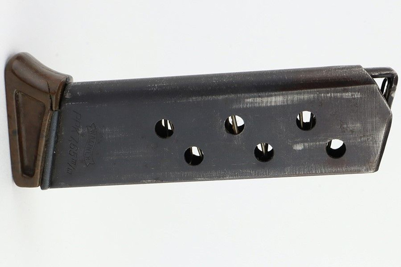 Rare Walther PPK Finger Extension Magazine - Gray Base - 1
