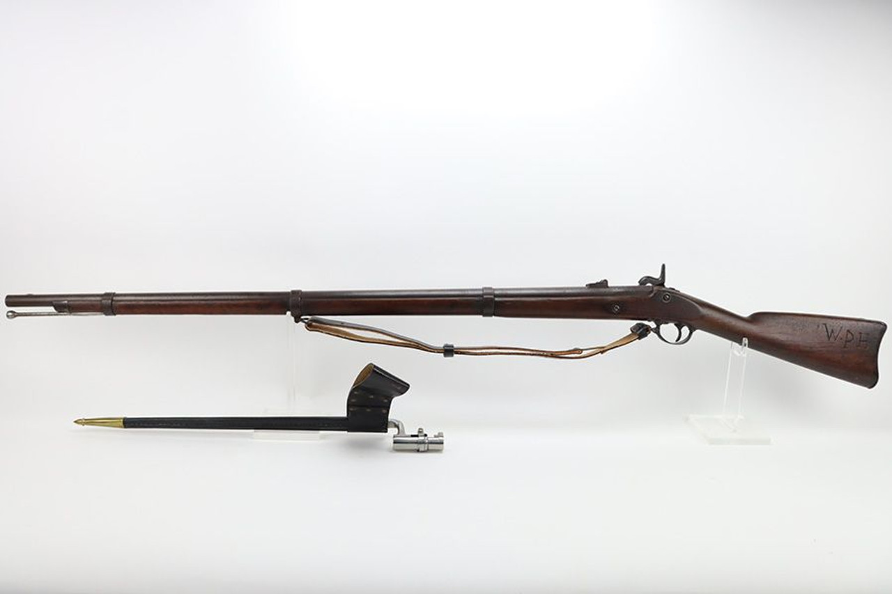 Springfield Model 1861 Rifle Musket - With Bayo & Scabbard - 1