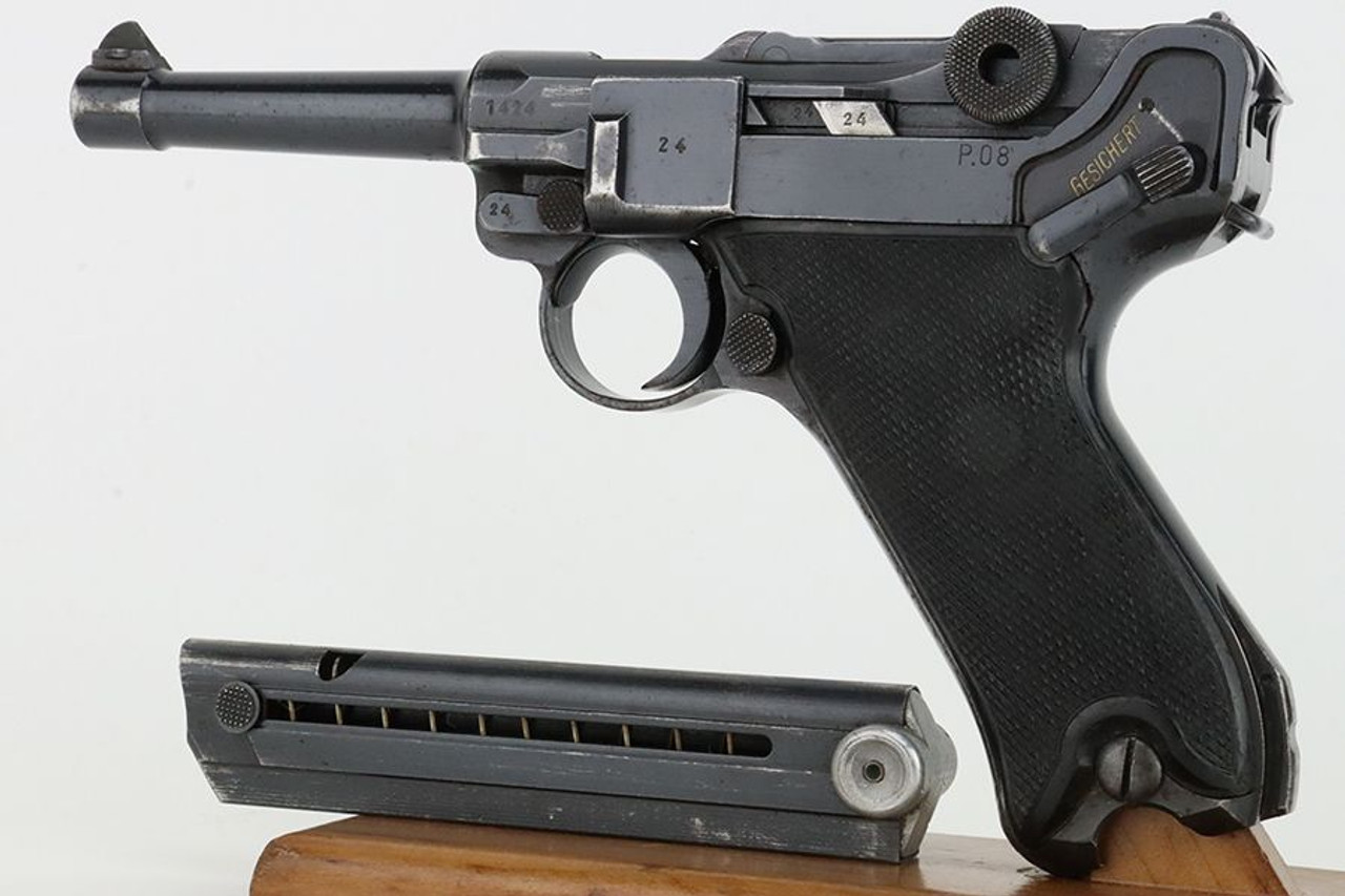 Scarce BYF 41 "Black Widow" Mauser Luger - Eagle 135 Proofs - 1