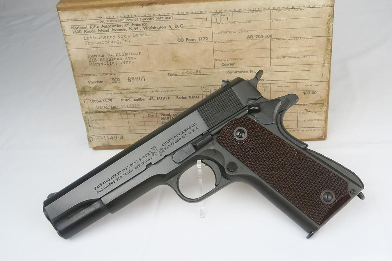 Mint 1943 Colt M1911A1 - In Box - 1