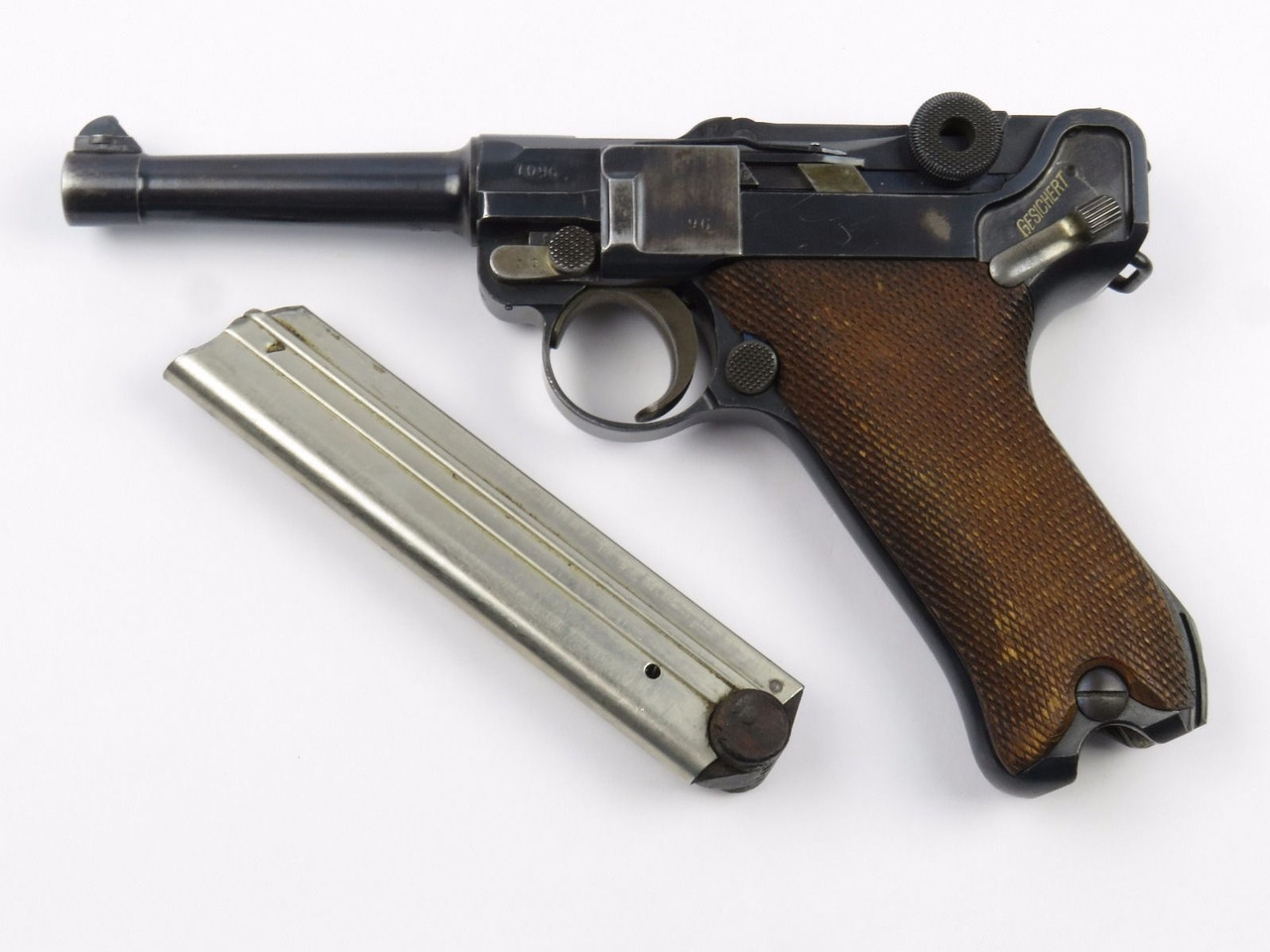 Police Reworked 1918 DWM Luger - 1