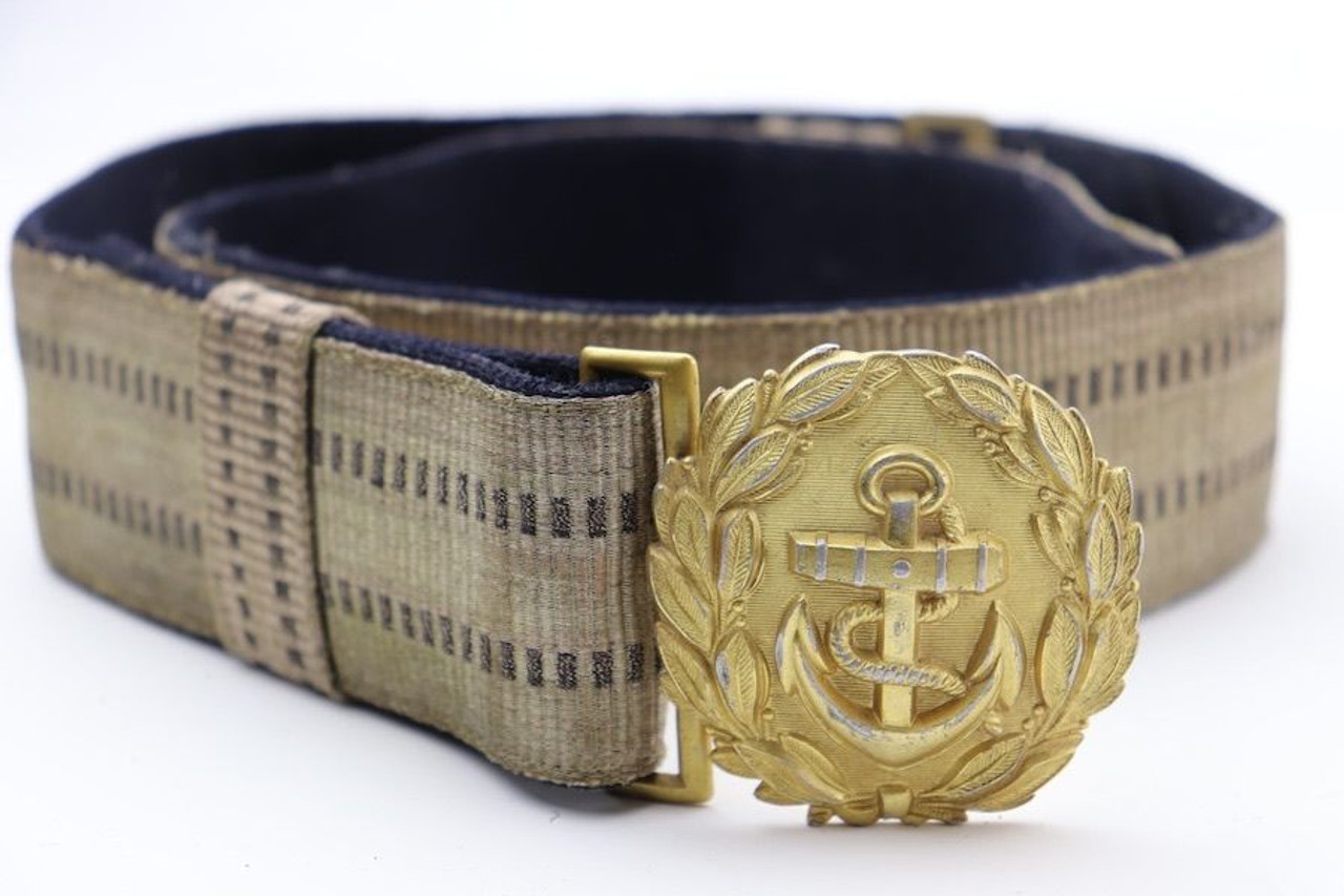 WW2 Kriegsmarine Belt & Buckle - 1
