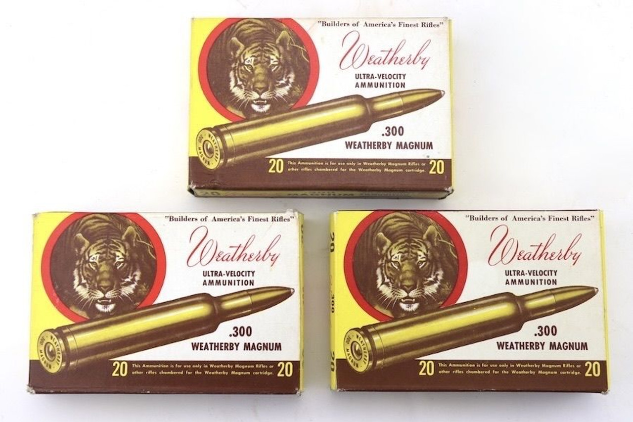 51 Rounds Of Vintage .300 Weatherby Magnum Ammo - 1