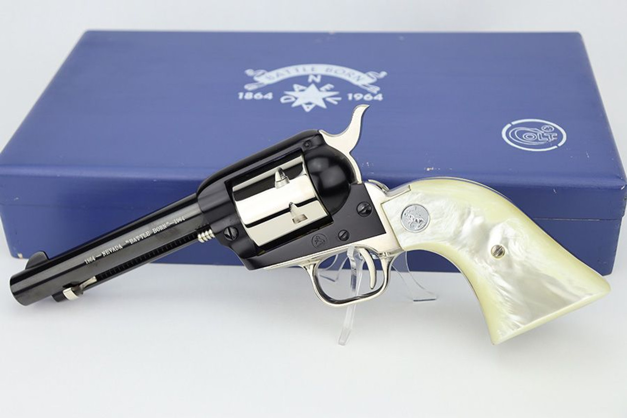 Mint, Cased Colt Frontier Scout - "Battle Born" Nevada Commemorative - 1