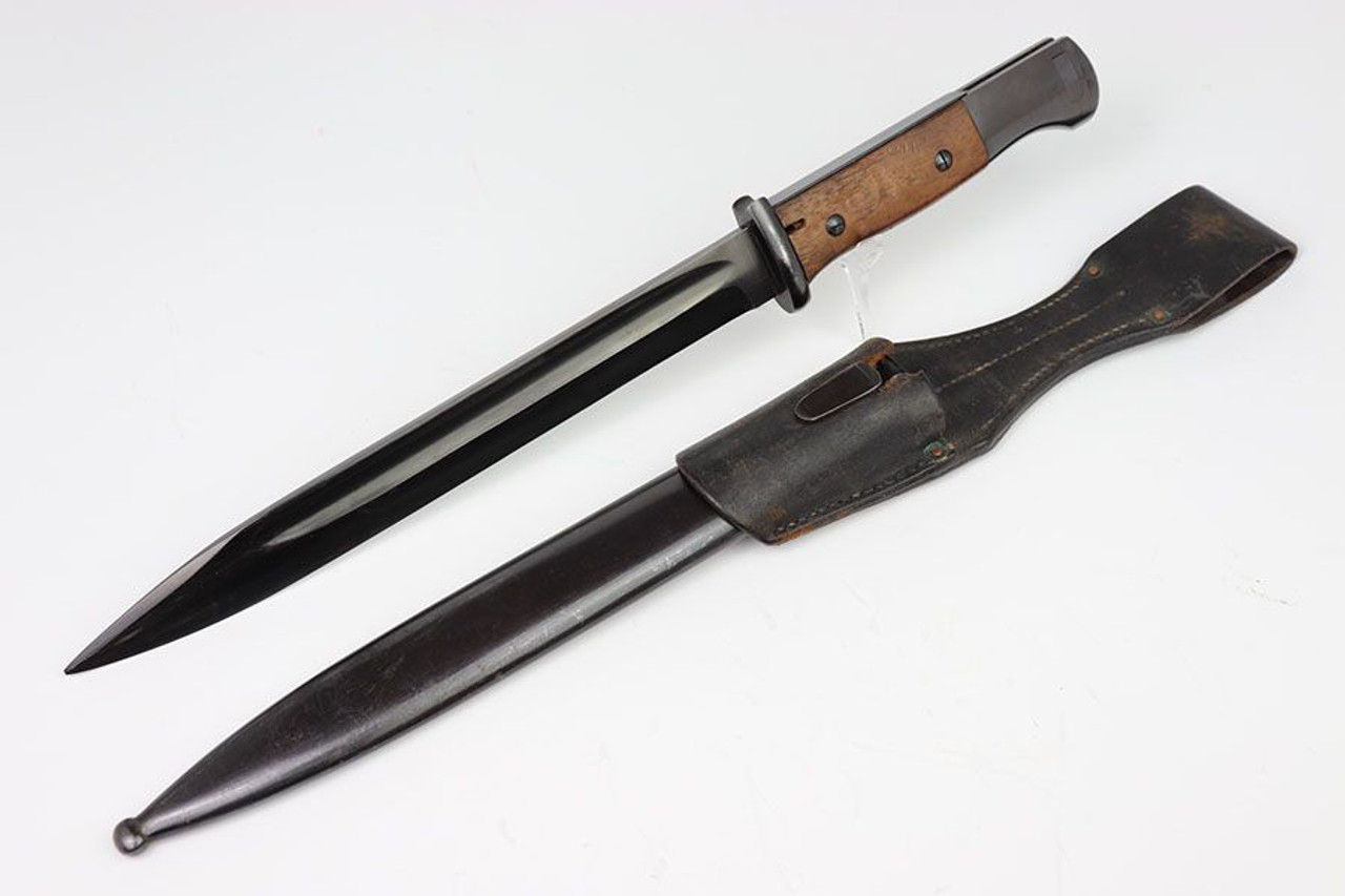K98 Bayonet and Scabbard with Frog - WaA88 - 1