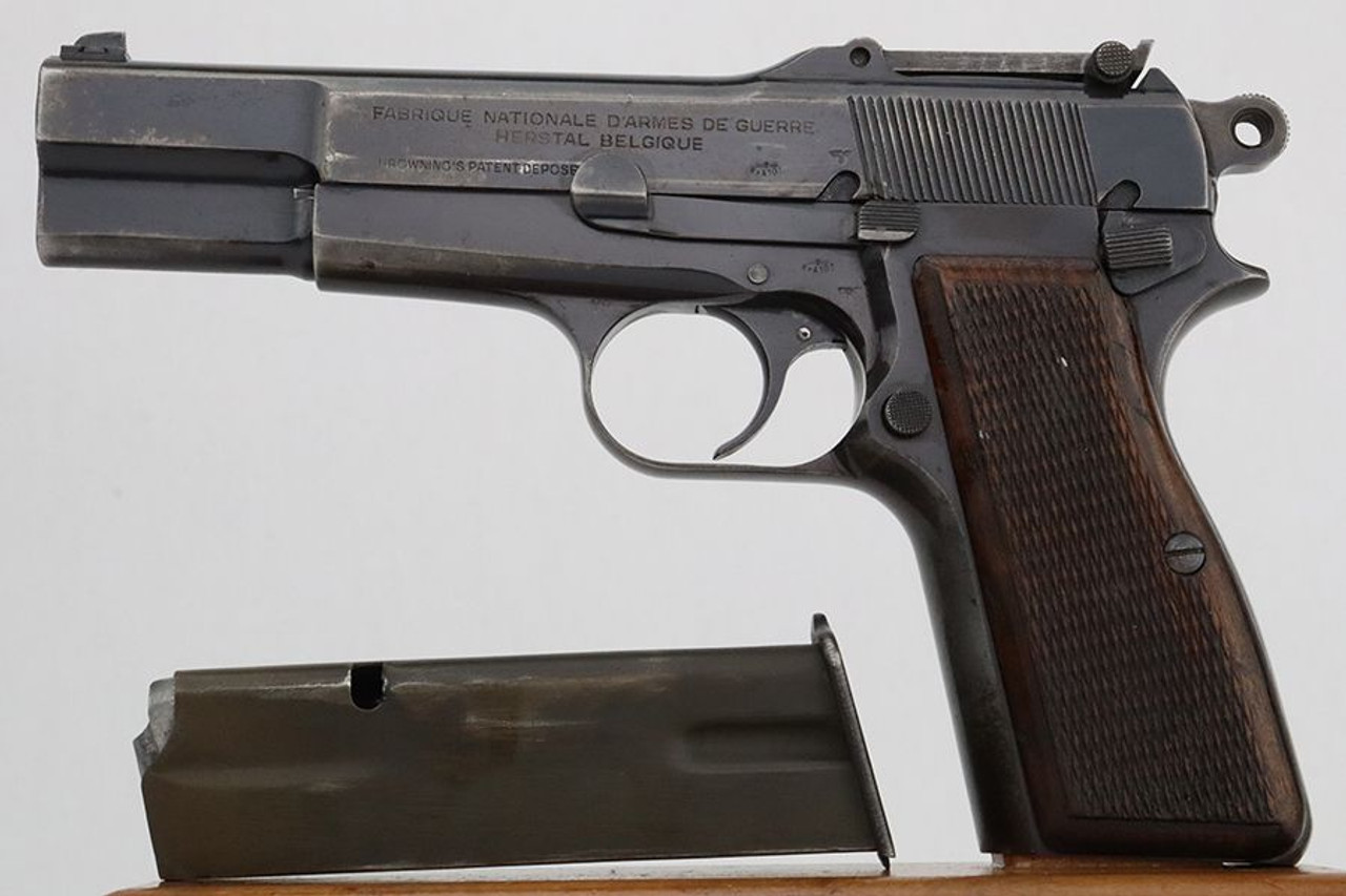 Early Nazi FN Browning High Power - Waffen 103 - 1