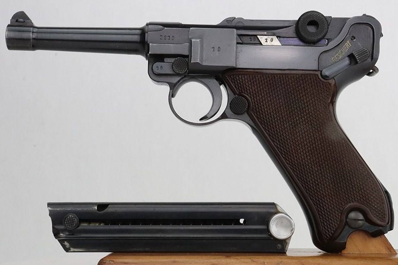 Beautiful, Scarce 1940 Mauser Luger With Krieghoff Grips - 1