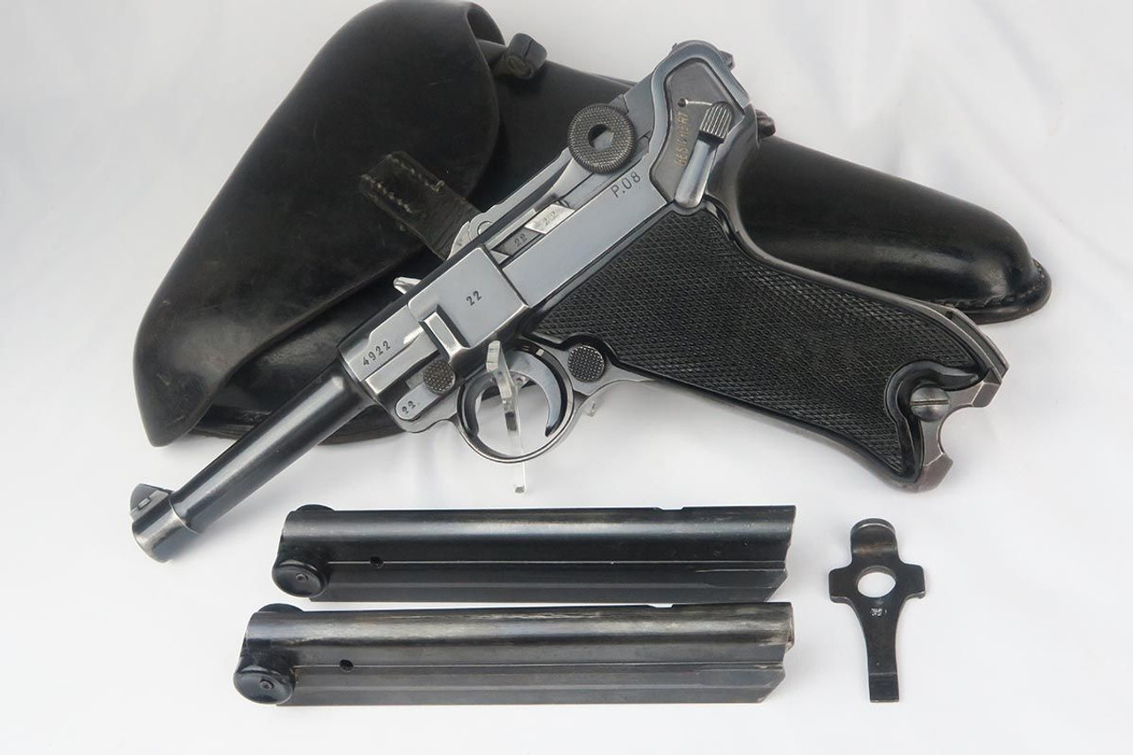 Black Widow Mauser Luger rig - byf 42 - 1