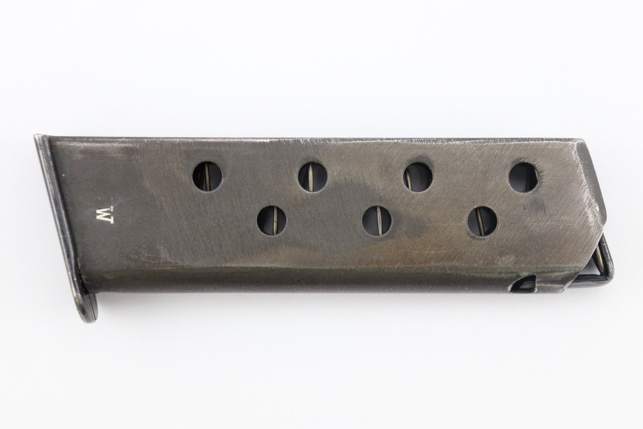 Late War W Stamped Walther PP Magazine - 1