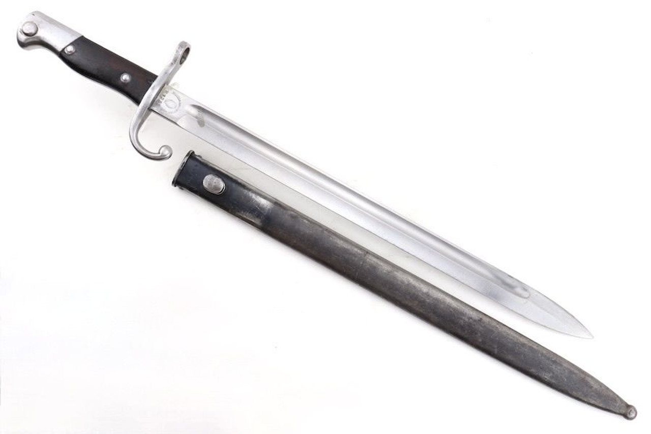1909 Argentine Mauser Bayonet W/ Matching Scabbard - 1