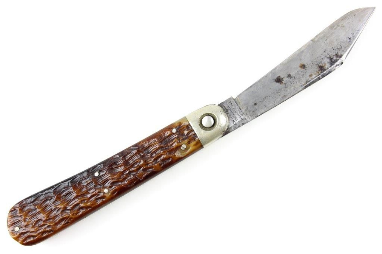 Early "Press Button" Schrade Paratrooper Switchblade - 1