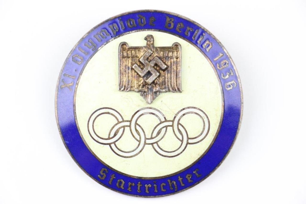 1936 Olympics Starter Official Badge - 1
