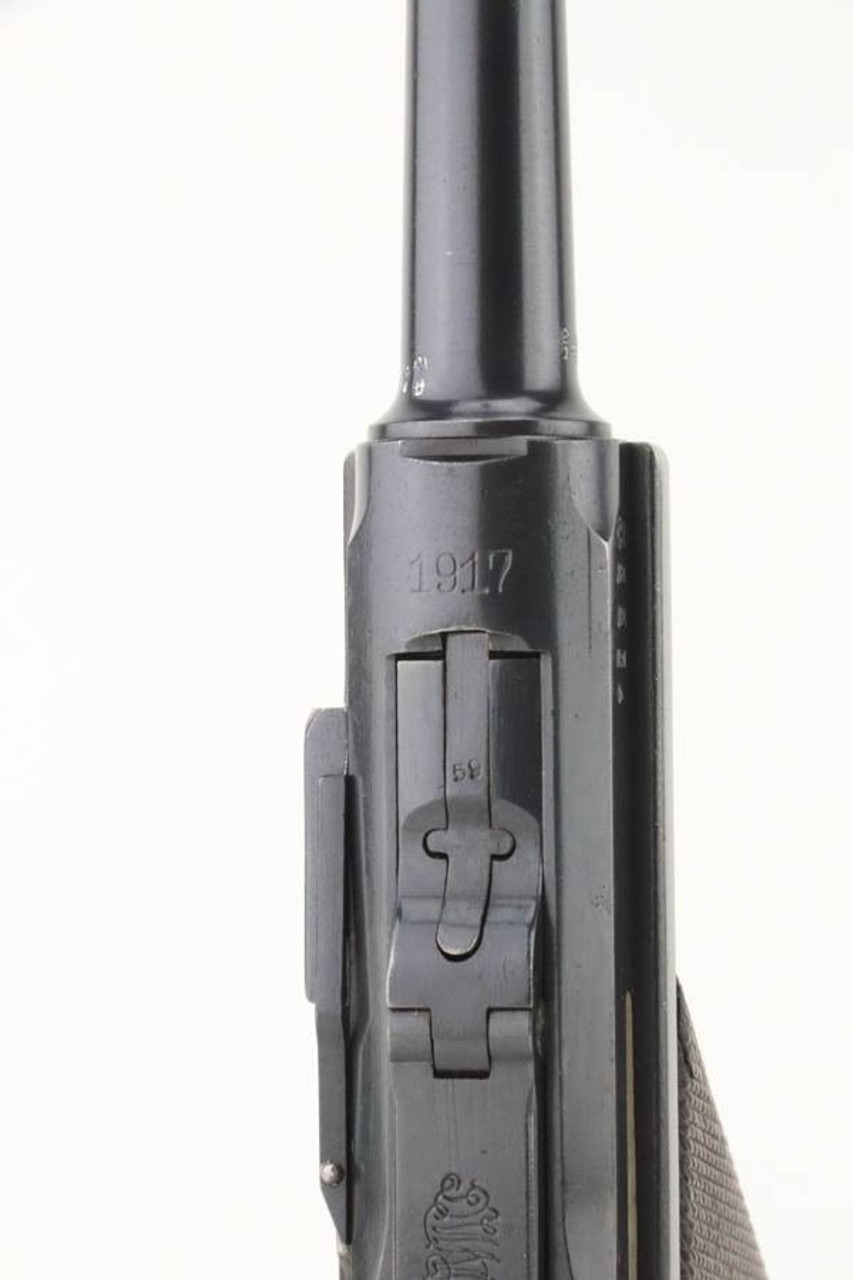 SOLD - 1917 DWM Luger - Simson Police Rework