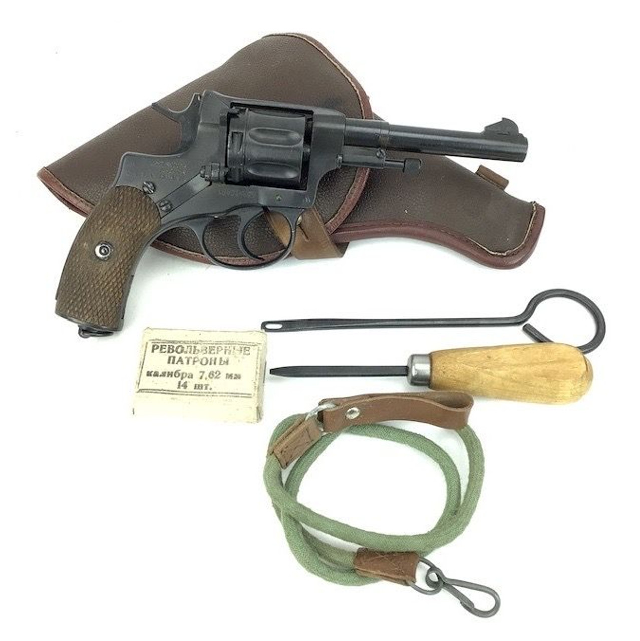 Russian Nagant Revolver Rig - 1942 - 1