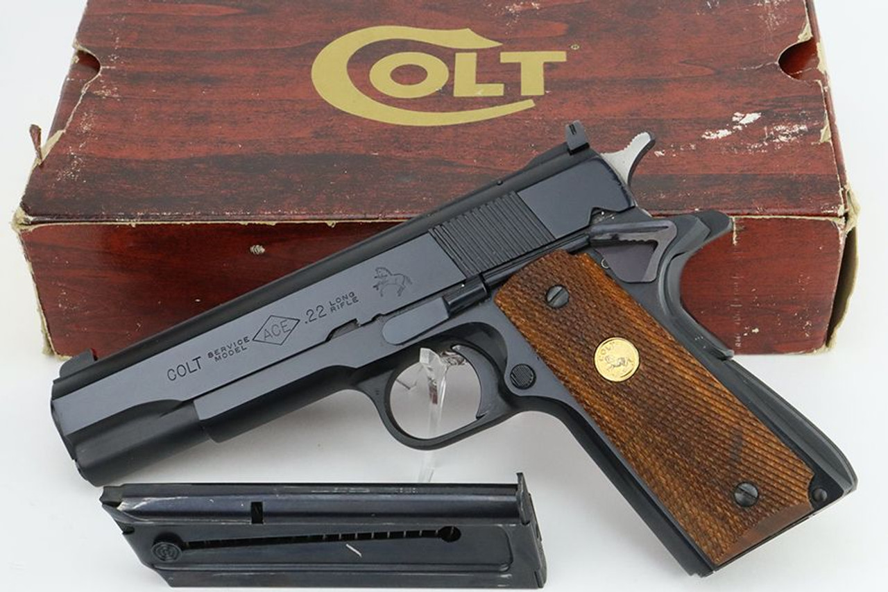 ANIB Colt Service Model Ace - 1980 Mfg - 1