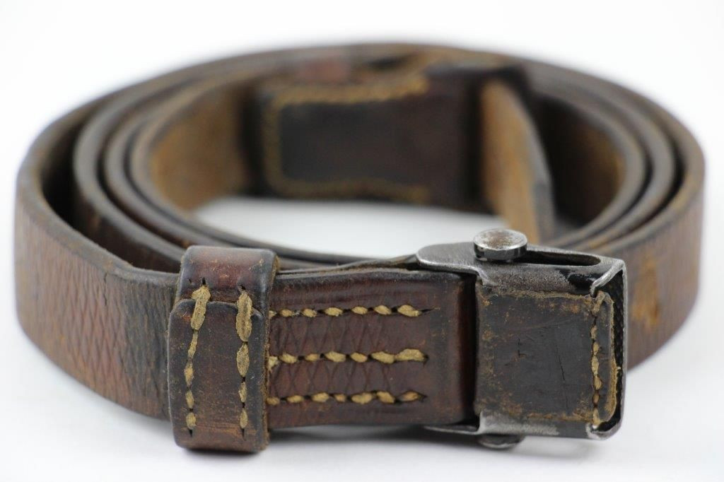 K98 Sling: 1938 Dated Strap & Keeper - 1
