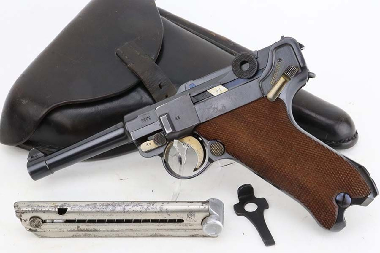 Excellent G Date Mauser Luger Rig - With Capture Docs - 1