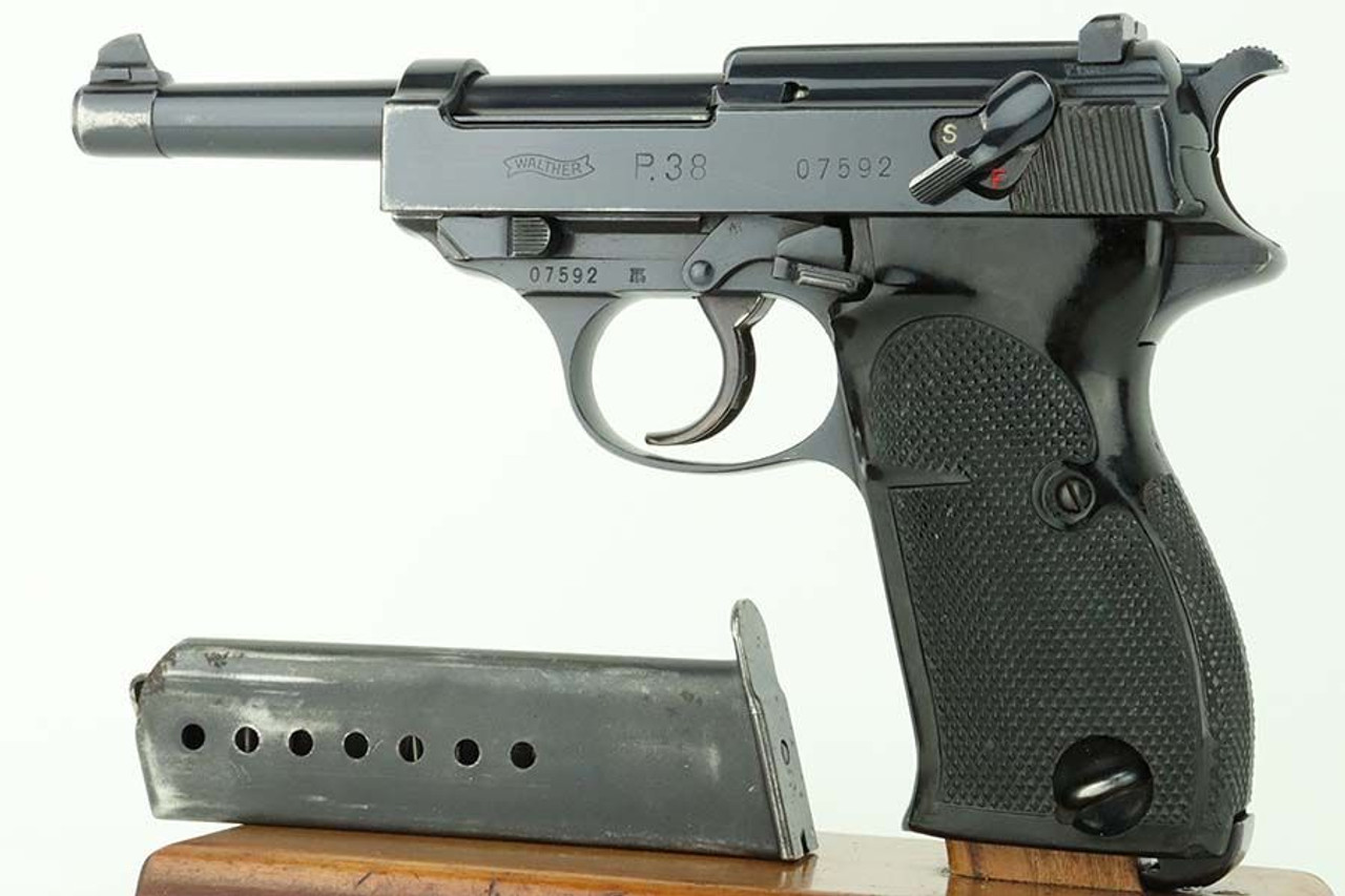 Rare, Excellent, Third Variation "Zero Series" Walther P.38 - 1
