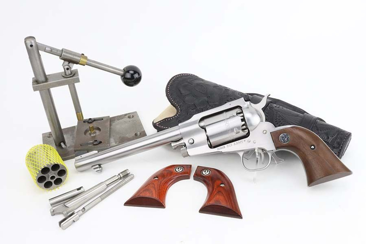 Ruger Old Army Black Powder Revolver Rig - With Loader - 1