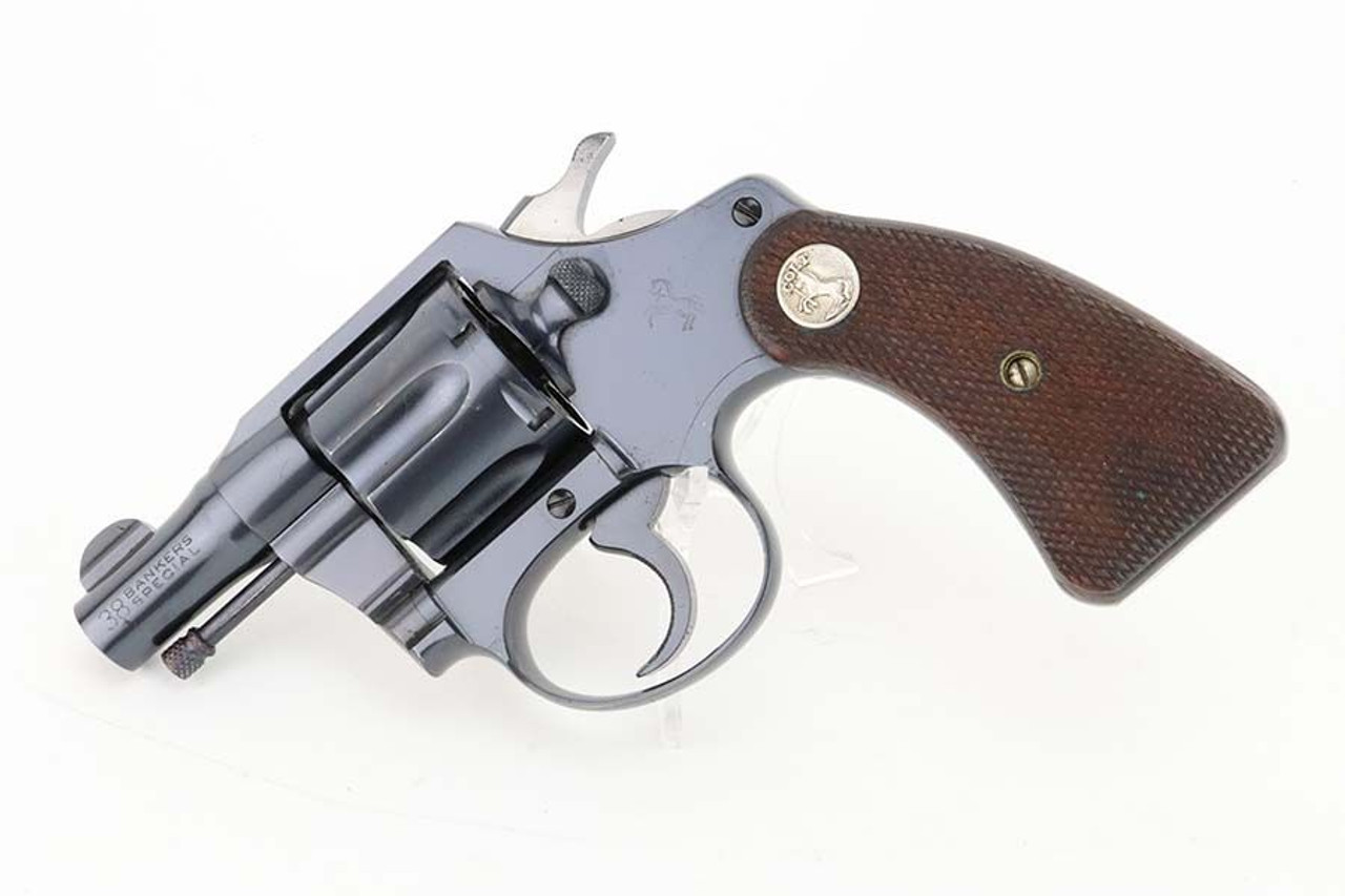 Gorgeous Colt Bankers Special Revolver - 1936 Mfg - 1