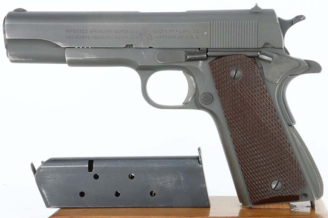 Scarce 1942 WB Inspected Colt M1911A1 - With Factory Letter - 1