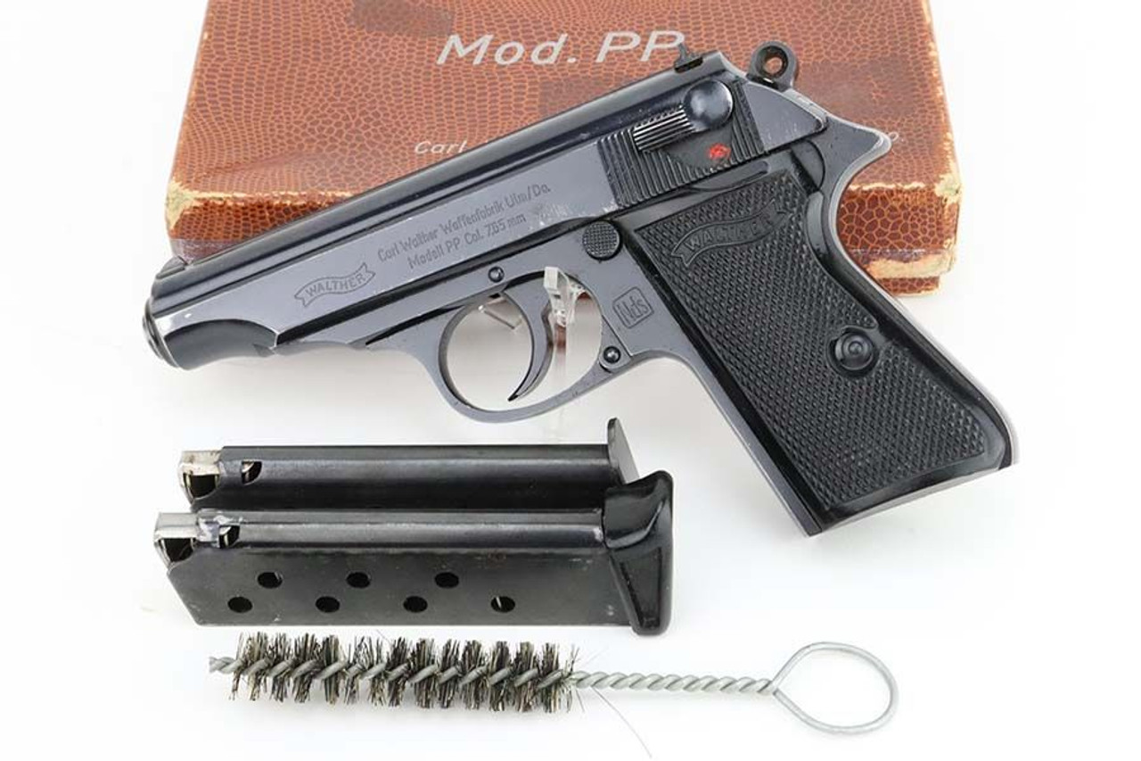 Boxed 1966 Walther PP - Nds Marked - 1
