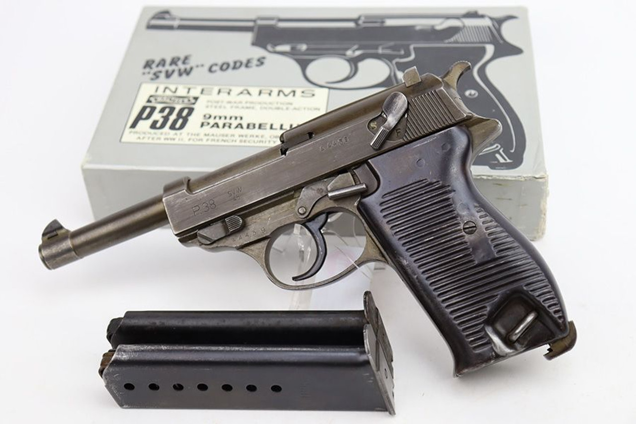 Boxed French SVW 45 Mauser P.38 - Phosphate - 1