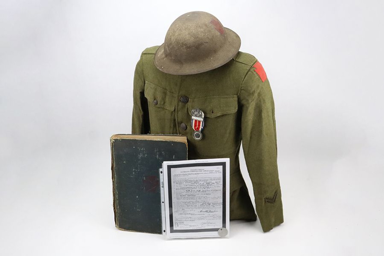 Named U.S. Army WW1 Soldier Grouping - 1
