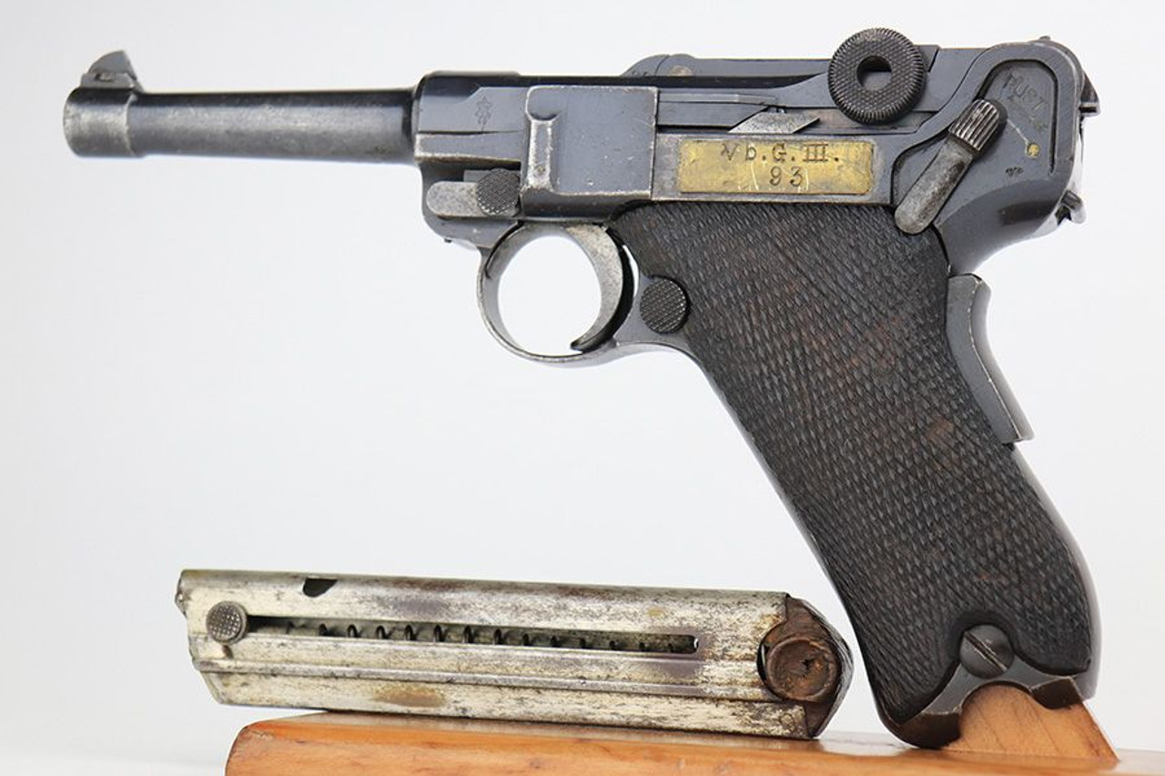 Vickers Dutch Model 1906 Luger - 1