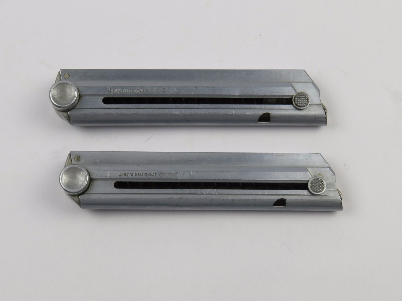 Two Matching Numbered Haenel Luger Magazines - 1