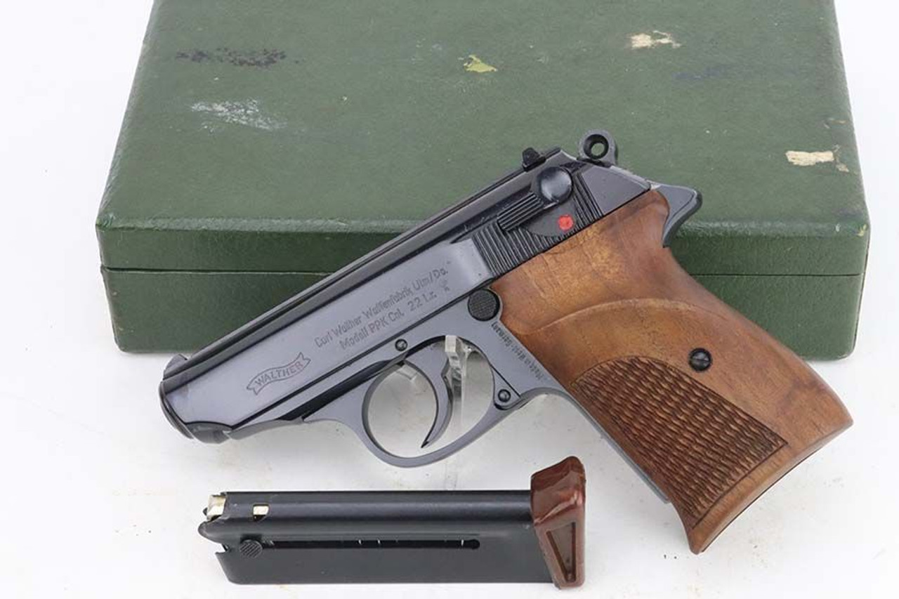 Cased, Mint 1966 Walther PPK - .22 LR - 1