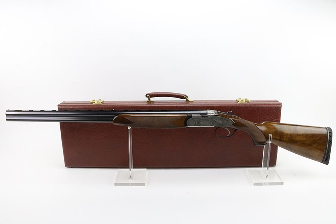 Cased, Engraved Beretta 57E O/U Shotgun - 20 GA - 1