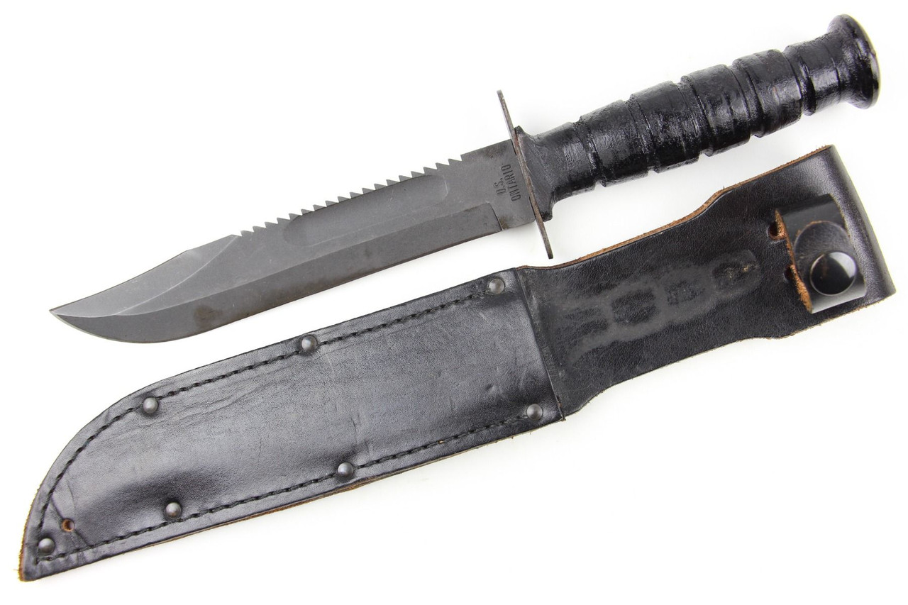 Ontario Mk 2 Style Knife - Sawback blade - 1