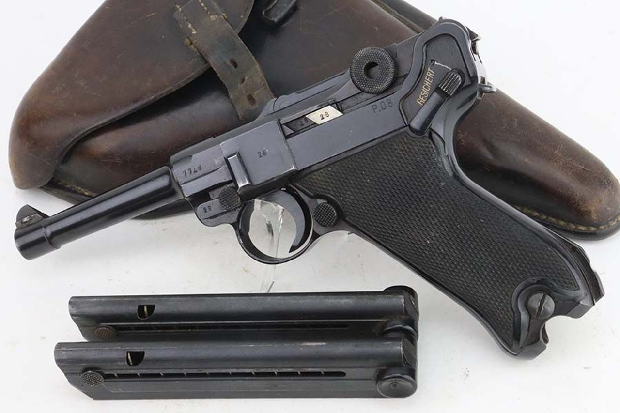 Minty 1941 "Black Widow" Mauser Luger Rig - BYF 41 - 1