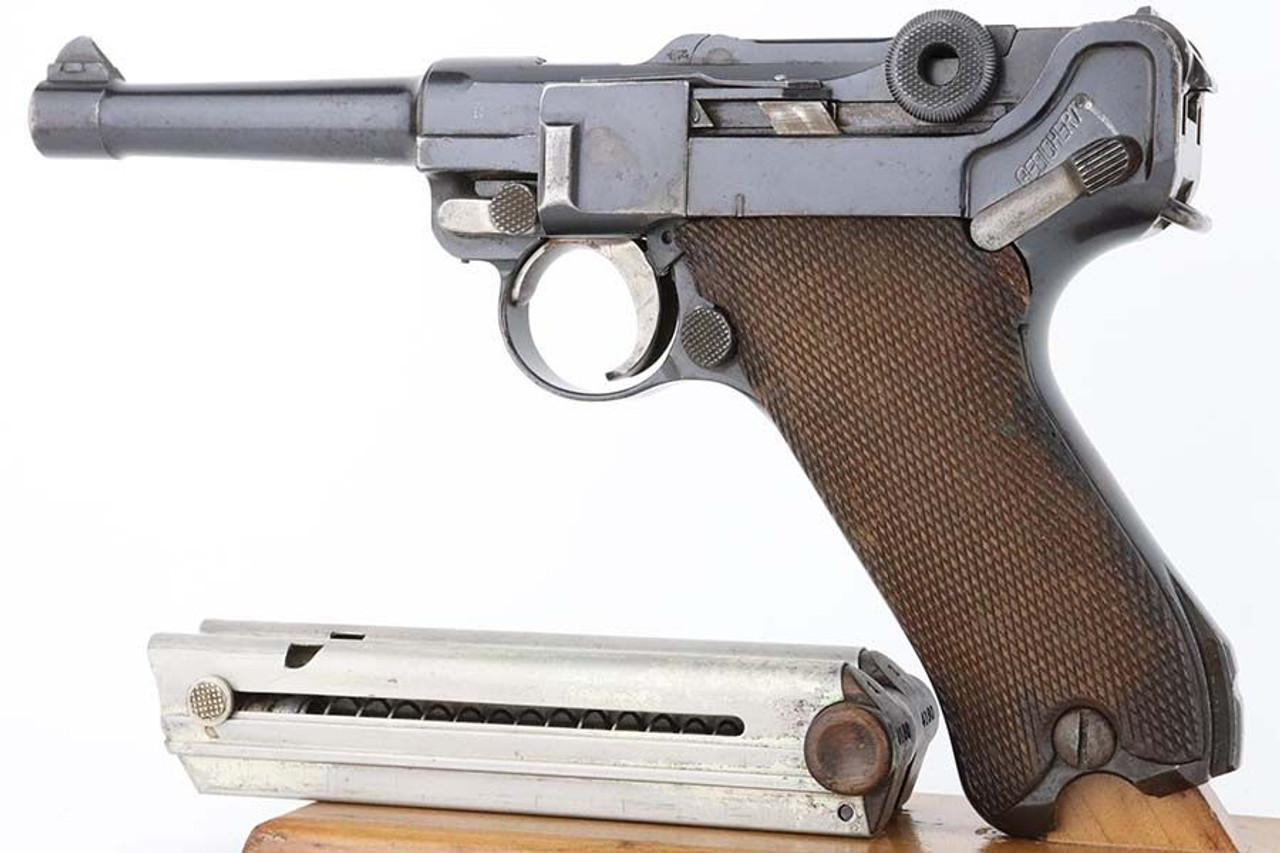 1920's Commercial DWM Luger - Police Rework - 1