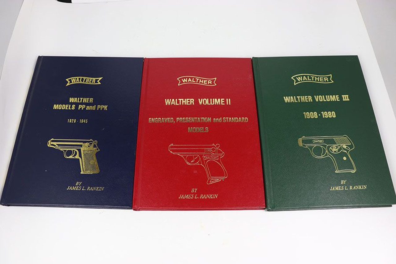 Rankin's 3 Volume Walther Book Set - Signed - 1