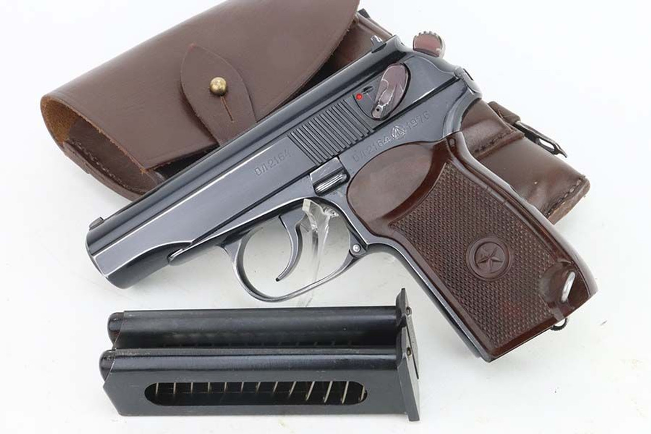 Minty Russian Izmash Makarov w/ holster rig- 1976 mfg - 1