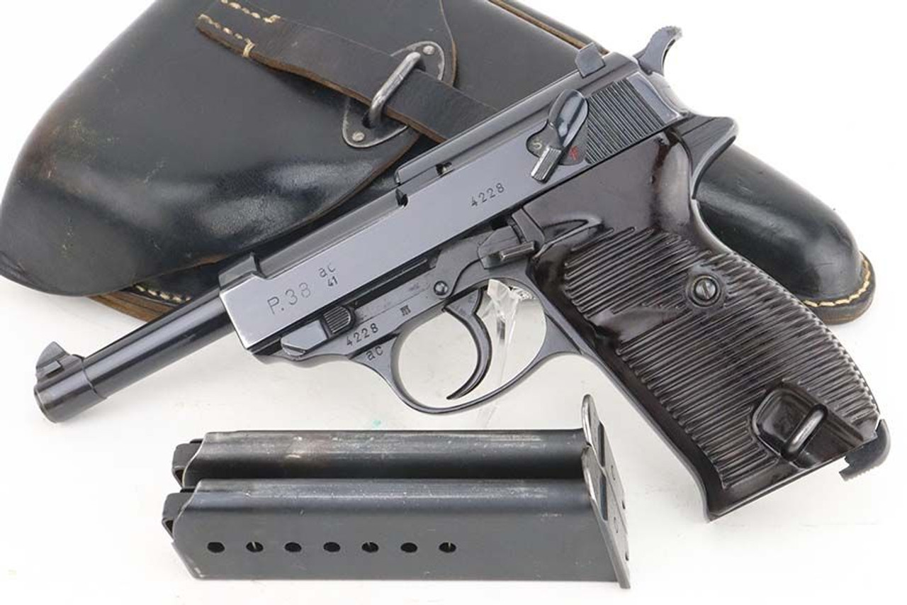 Gorgeous 1941 Walther P.38 Rig - Matching Magazine - 1