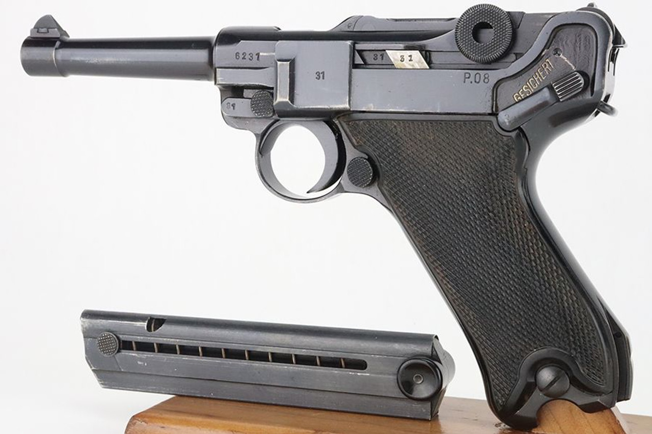Beautiful 1941 "Black Widow" Mauser Luger - BYF 41 - 1