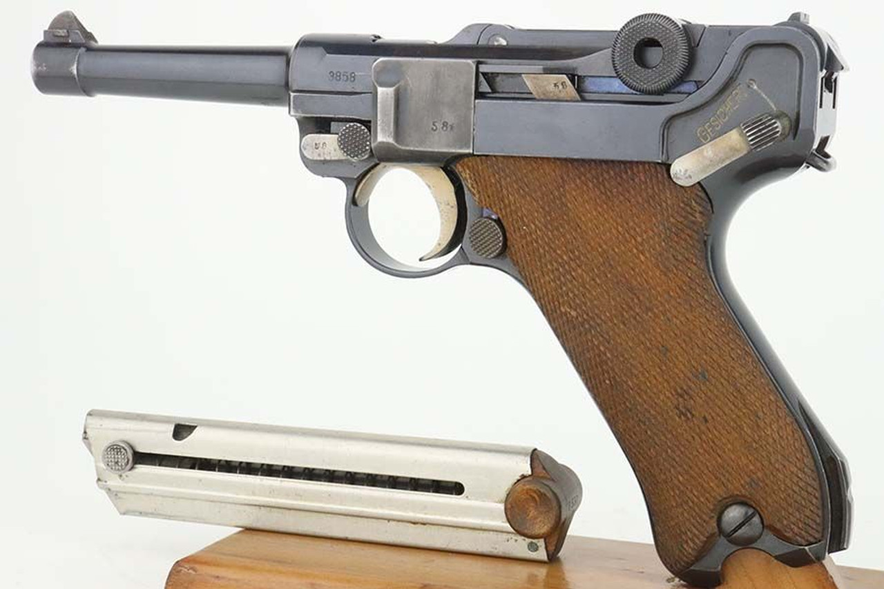 Interesting 1916 DWM Luger - No Proofs - 1