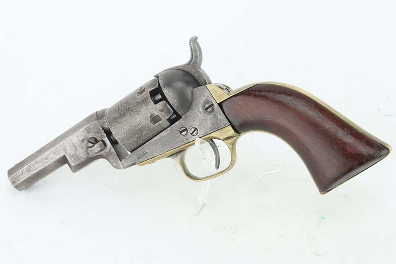 Rare 3" Colt M1849 Pocket Revolver - Wells Fargo Model - 1