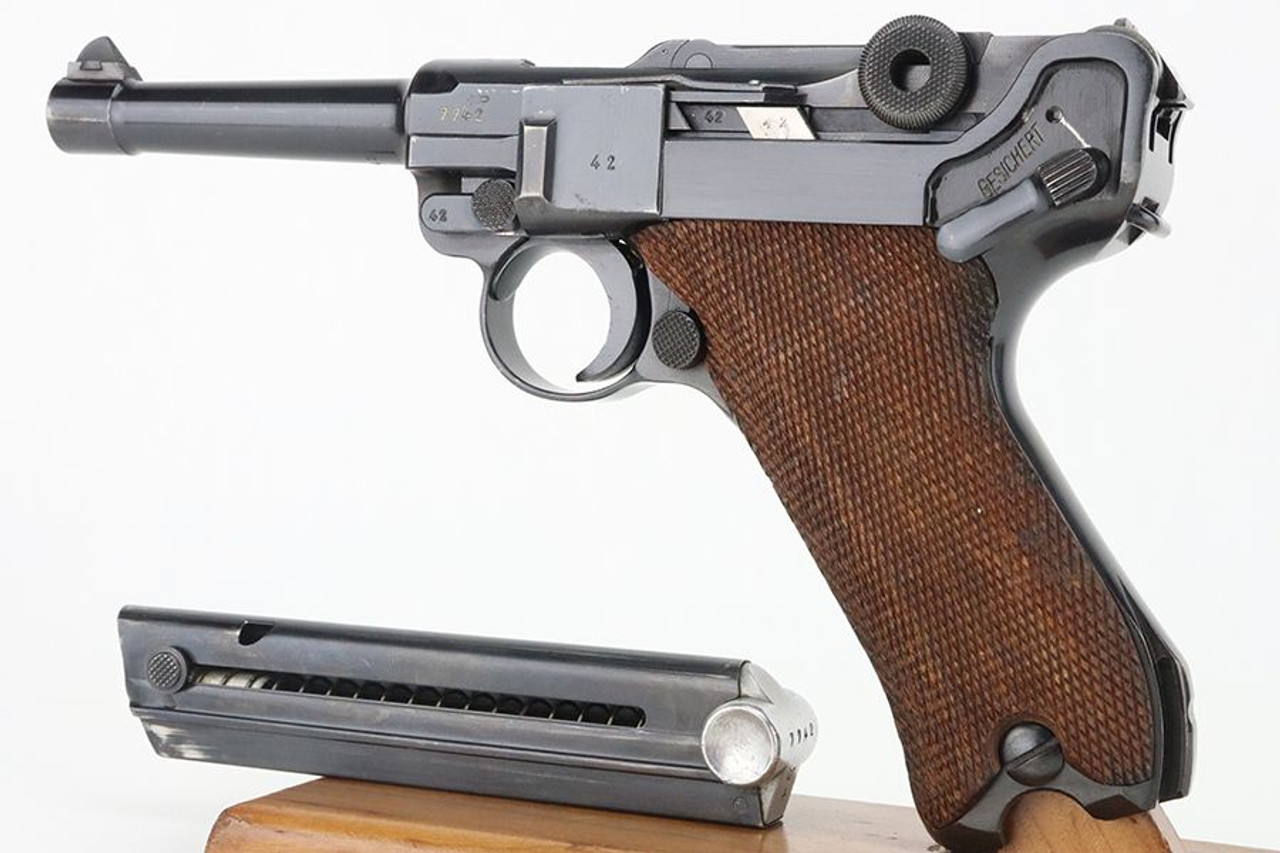 Exceptionally Rare Police Eagle/K 1939 Mauser Banner Luger - 1