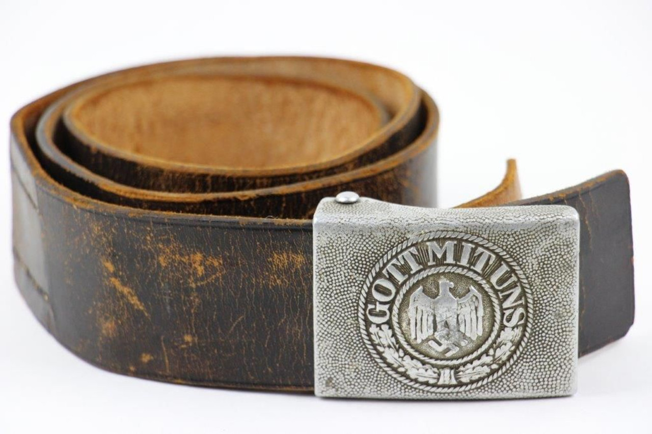 1939 Heer Army Belt & Buckle - 1