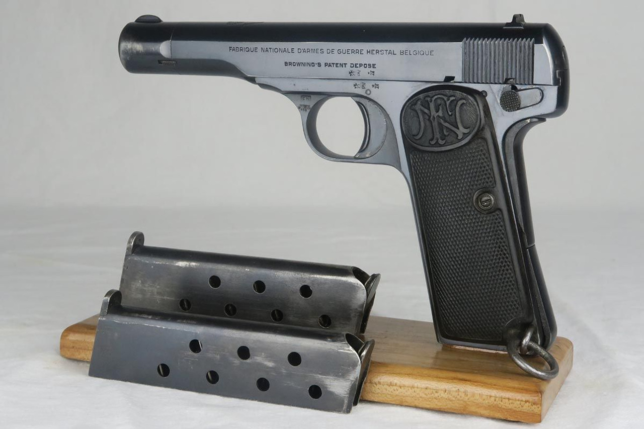 RARE Nazi Browning FN M19122 - Dutch Contract - 1