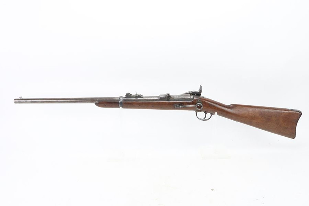 Scarce Springfield Model 1873 Trapdoor Saddle Ring Carbine - 1