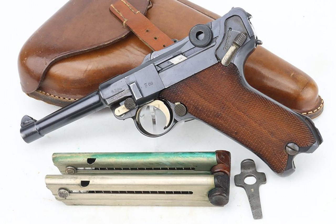 Excellent 1916 Erfurt Luger Rig - 1